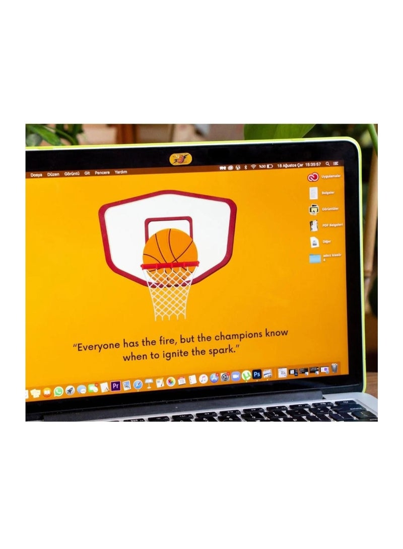 Funsy Laptop & Tablet Camera Cover | Basketball | Mini - Image 5